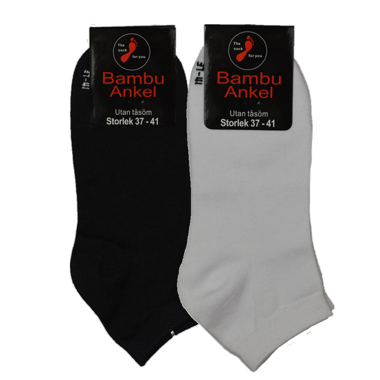 Bambustrumpor ankel enfärgad